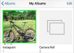 遺失的「Instagram」照片
