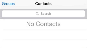 iPhone上所有聯絡人