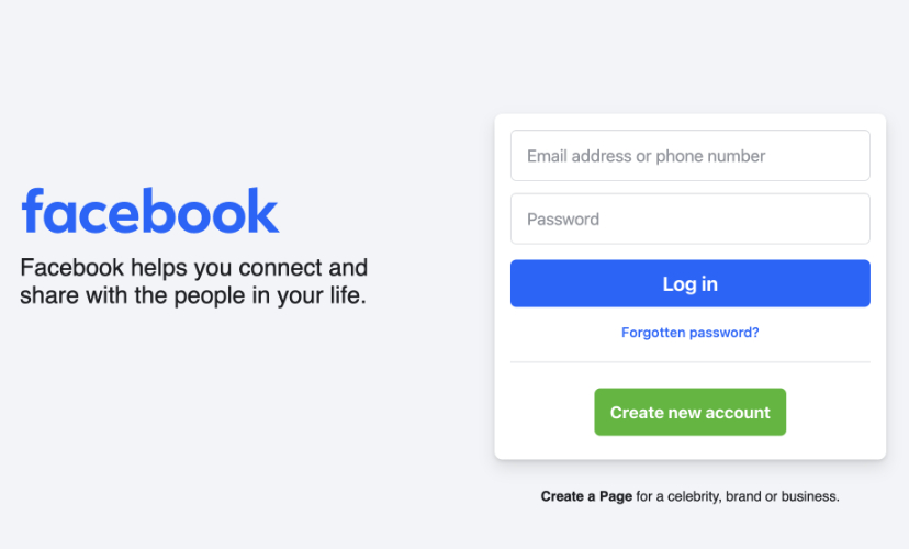 fb check account status