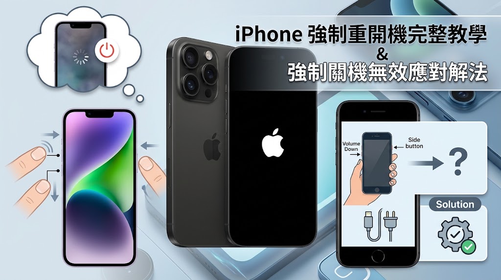  iPhone 強制重開機