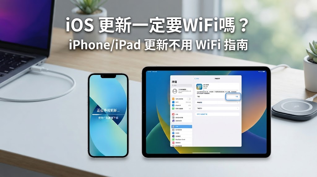  iOS 更新一定要WiFi嗎
