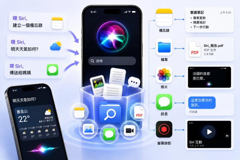 找回 iOS 27 已儲存的 Siri 對話內容
