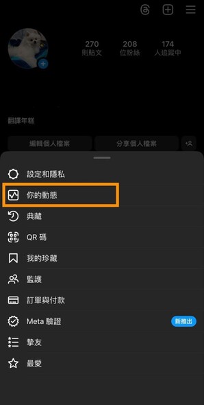 Instagram個人動態
