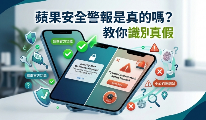 蘋果安全警報是真的嗎