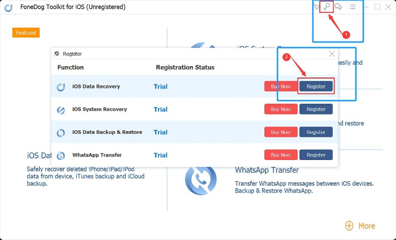 FoneDog Toolkit for iOS