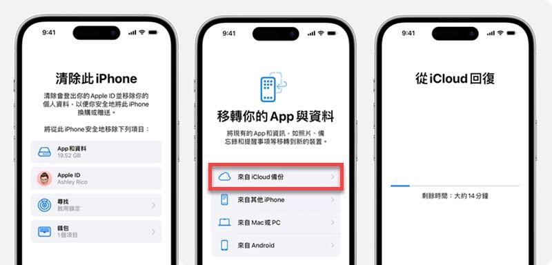 iCloud備份