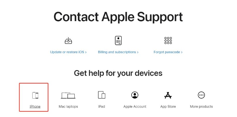 Apple官方支援