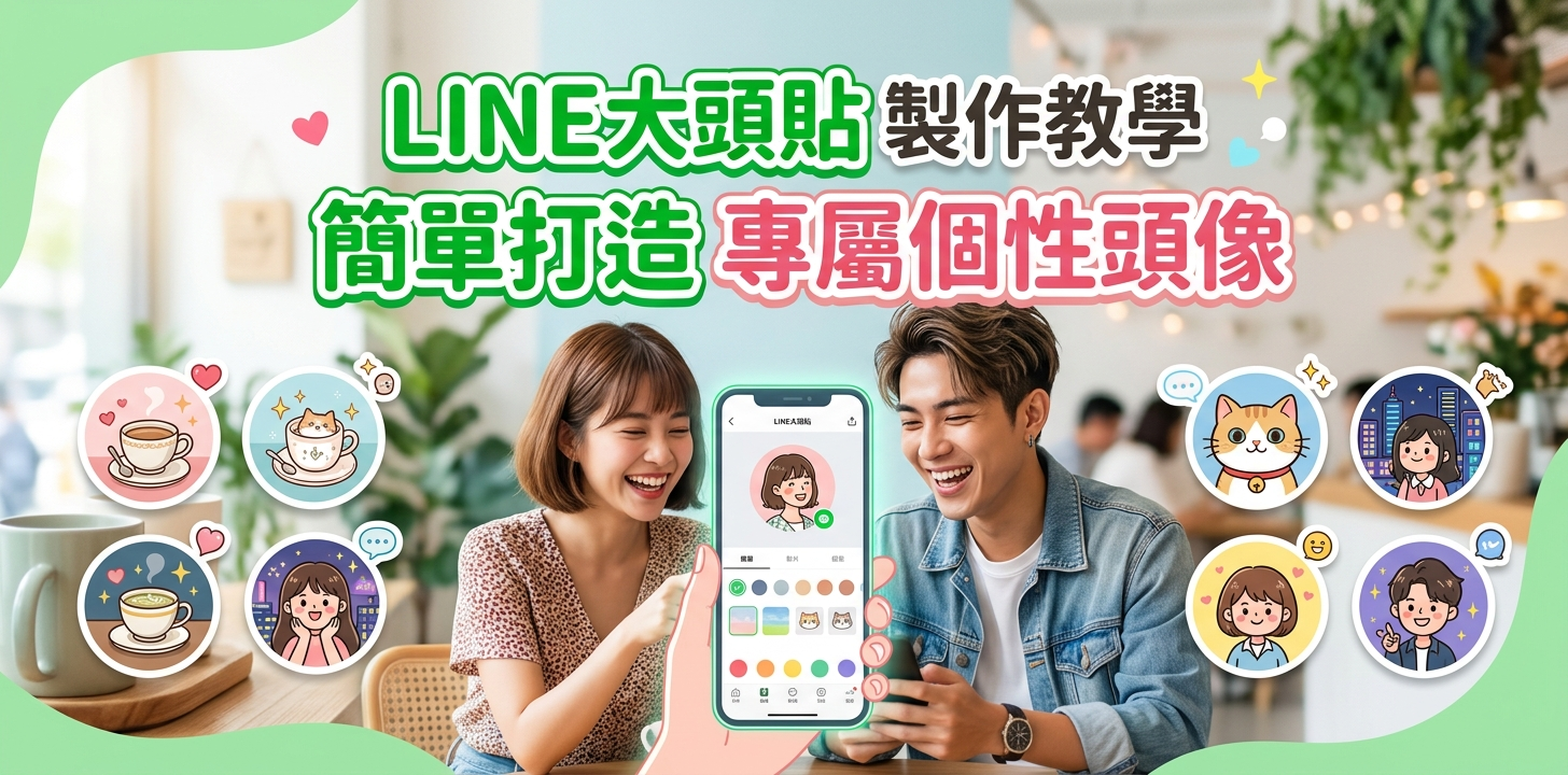 line 大頭貼製作教學