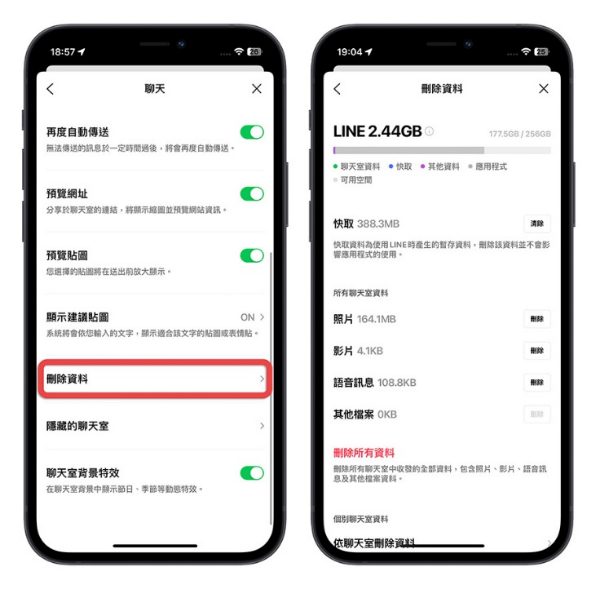 manage accounts