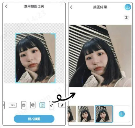 LINE大頭貼尺寸示意圖