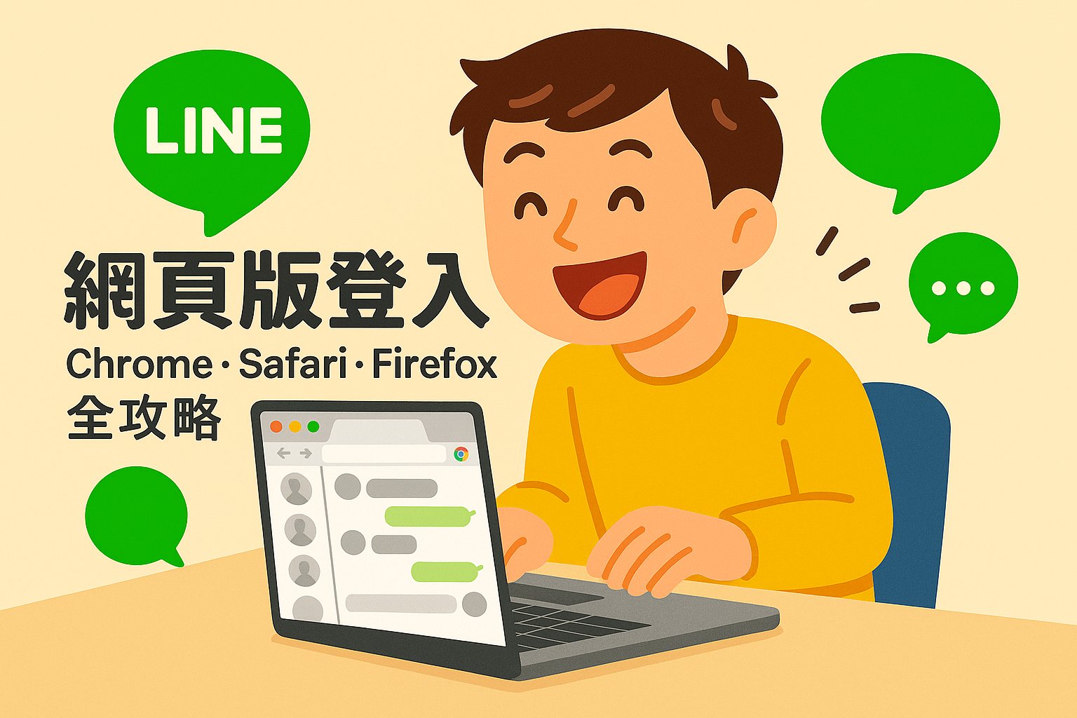 LINE網頁版登入全攻略