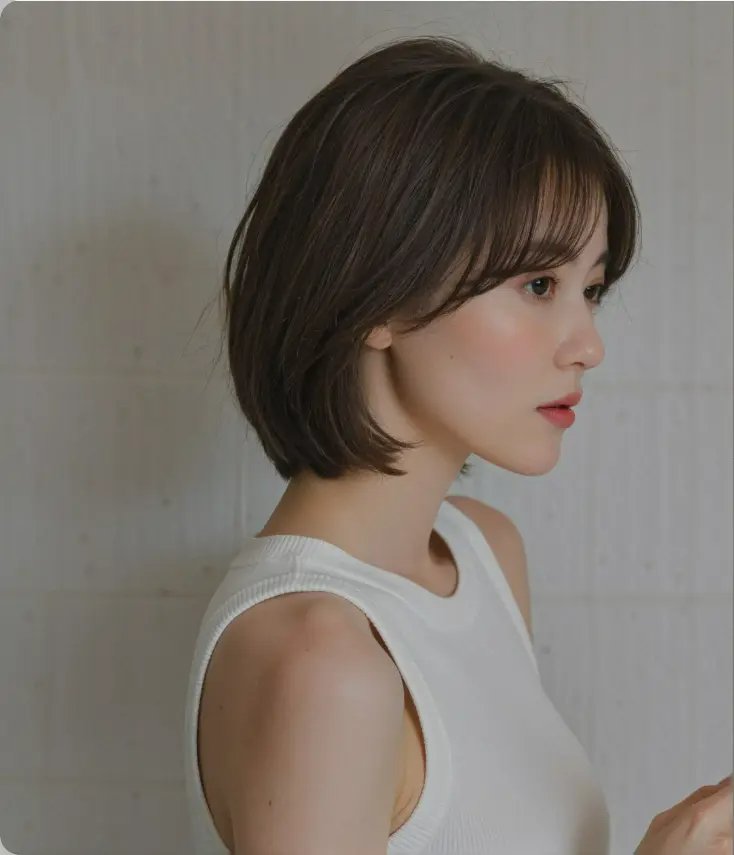 不用整理的髮型女生推薦 - 鮑伯頭 Bob