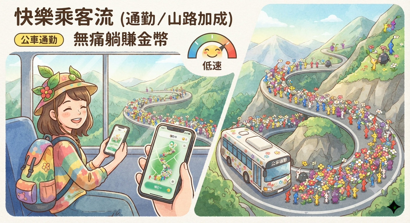 慢跑 vs. 騎單車種花