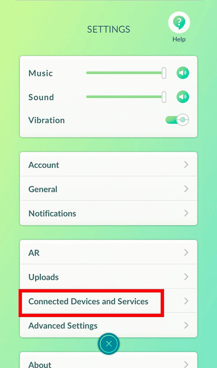 Pokemon GO連接新裝置