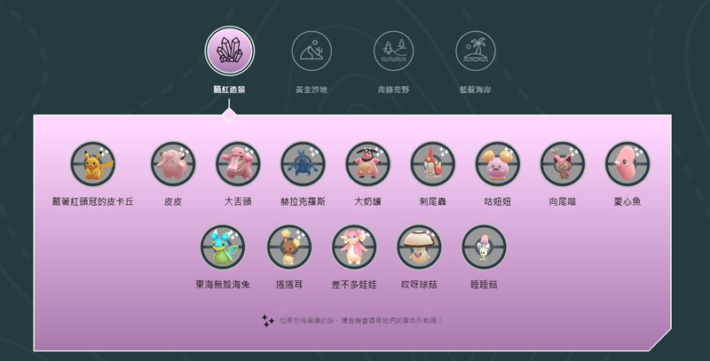 Pokémon GO Fest 2023栖息地