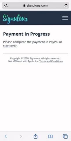 signulous E-Mail