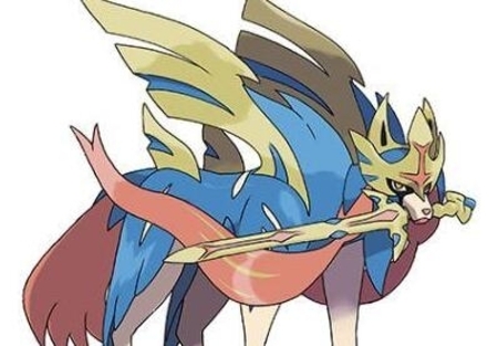 蒼響 (Zacian)官方繪圖