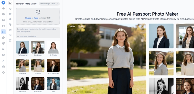 AI Passport Photo Maker