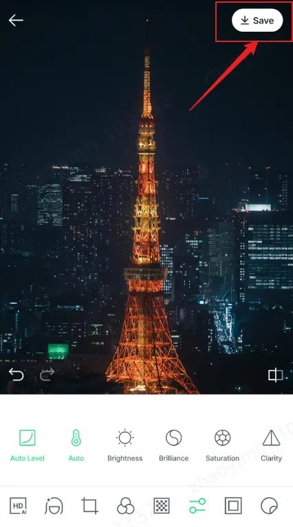 LINE Camera儲存照片教學