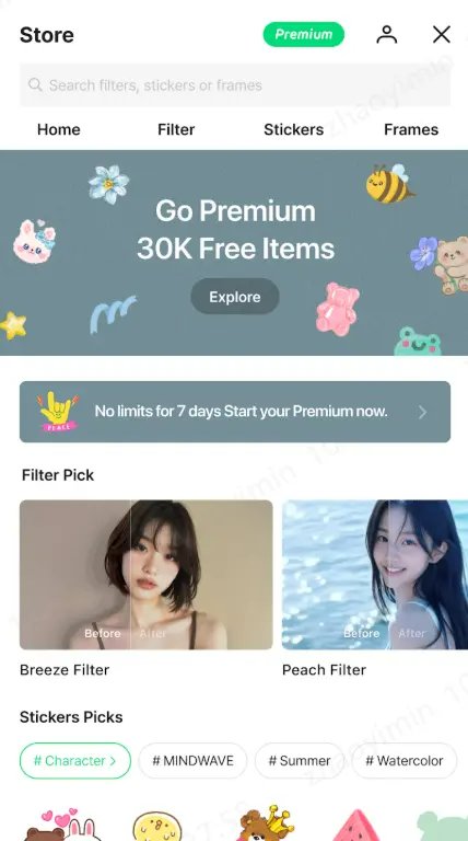 LINE相機貼圖使用教學