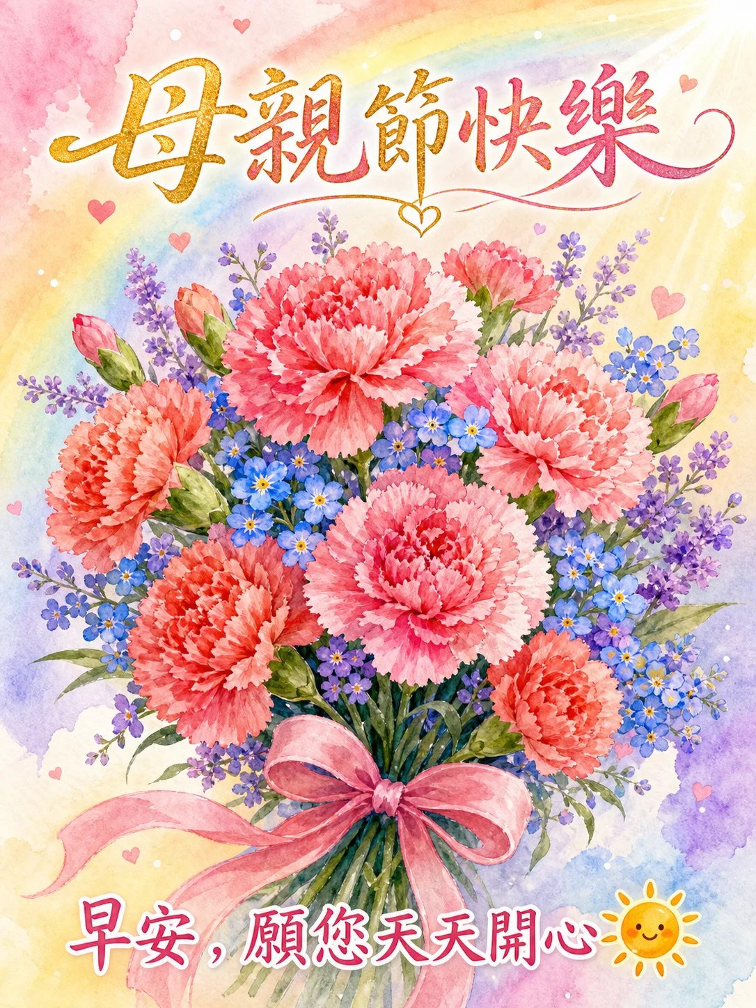 2026母親節貼圖免費下載 PixPretty AI 生成專屬母親節圖