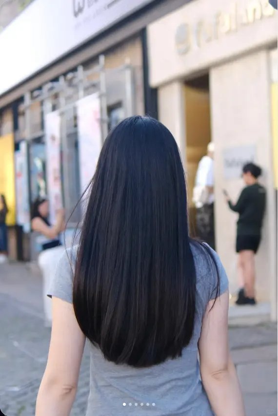 不用整理的髮型女生推薦 - 自然直長髮