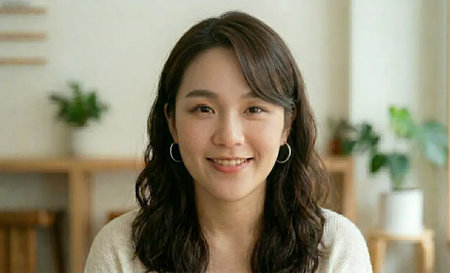 鵝蛋臉旁分瀏海