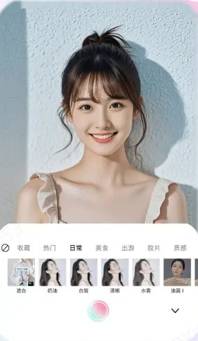 氧氣相機濾鏡效果展示