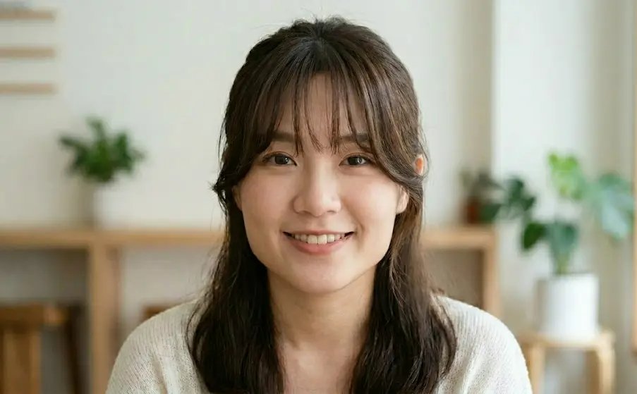 方臉適合法式瀏海