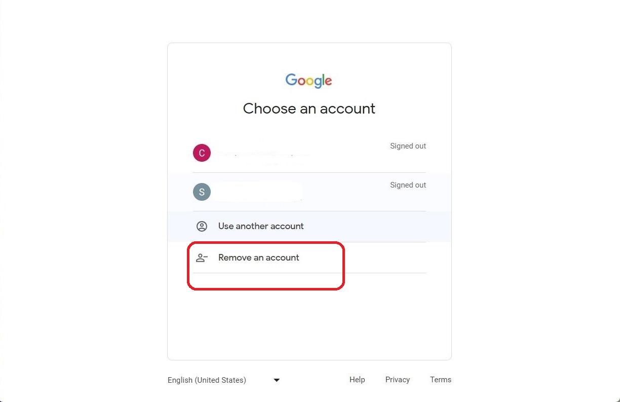 電腦上 Google 帳號移除裝置