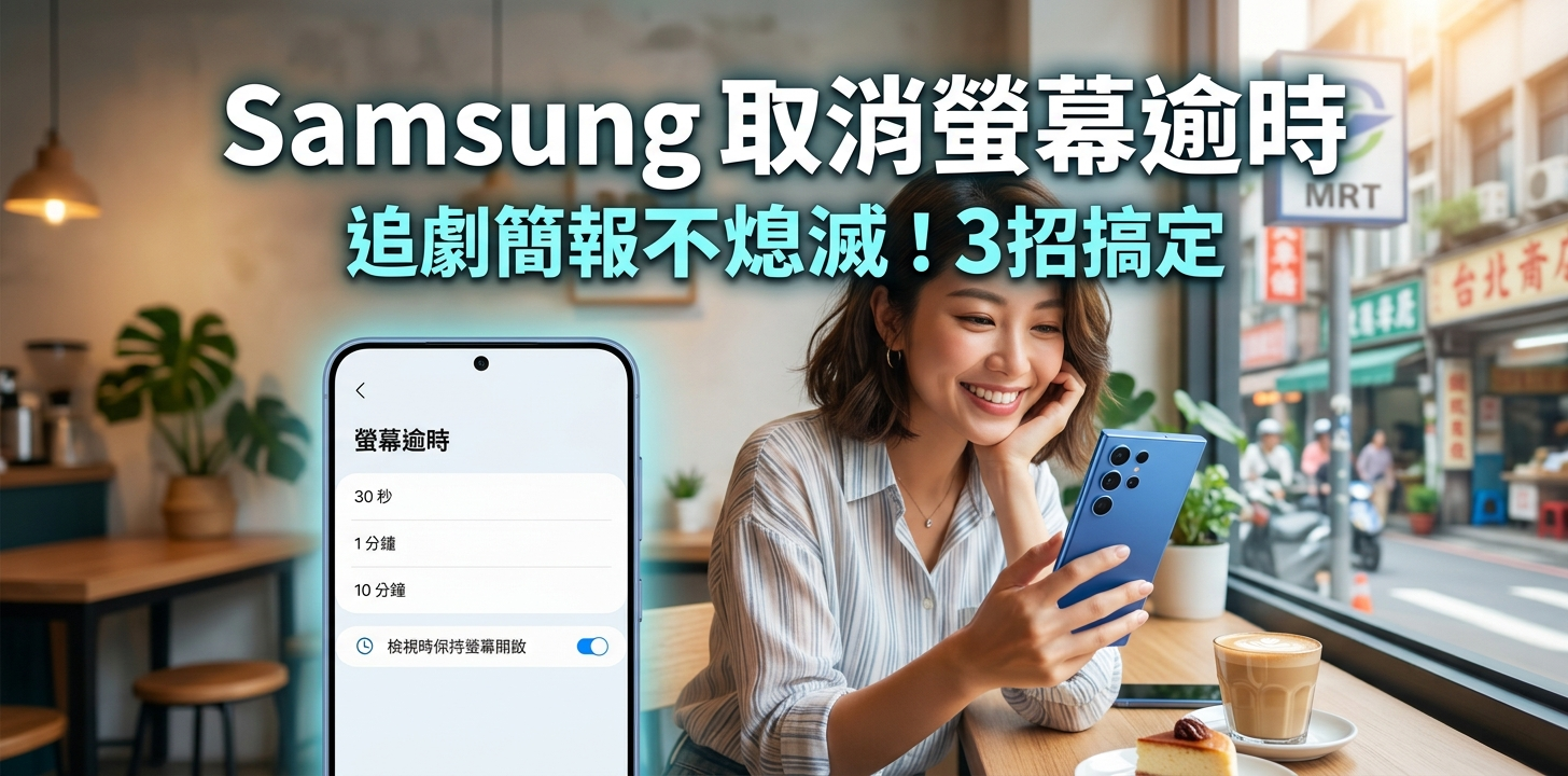 samsung 取消螢幕逾時首圖