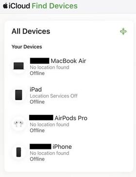 icloud將 Apple ID移除裝置