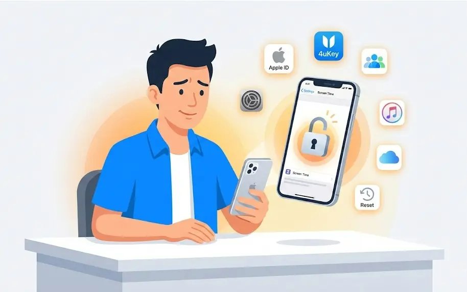 關閉螢幕使用時間教學步驟圖示