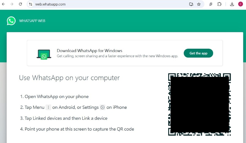 電腦端whatsapp 網頁版登入