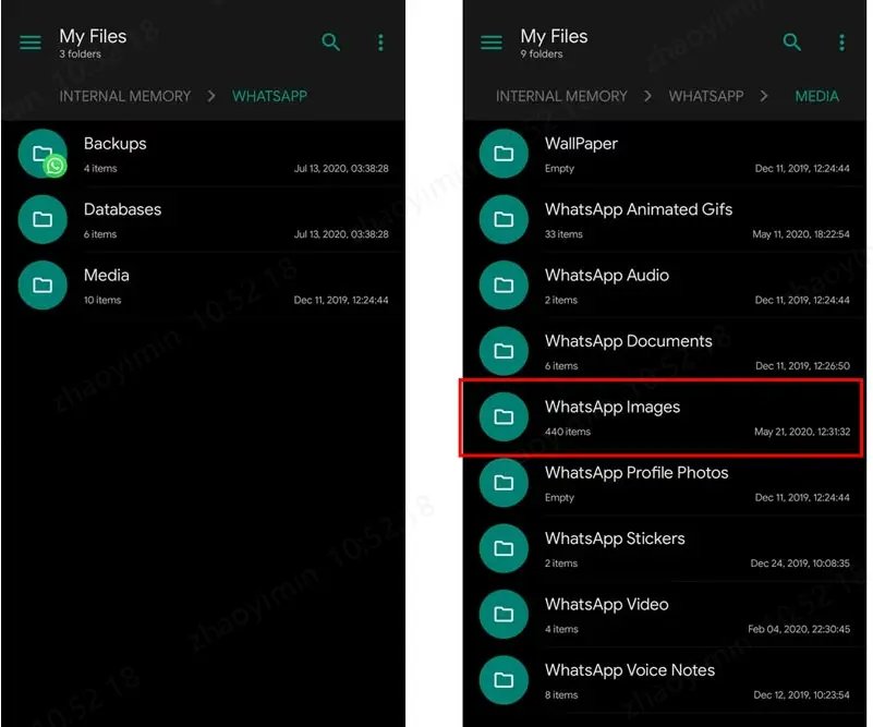從備份還原 WhatsApp 模糊相片