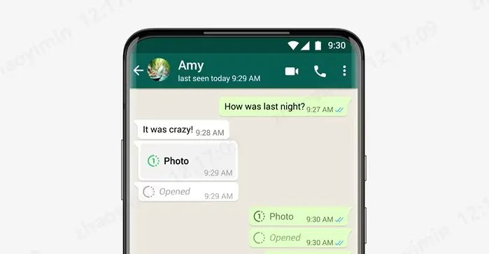 WhatsApp閱後即刪2